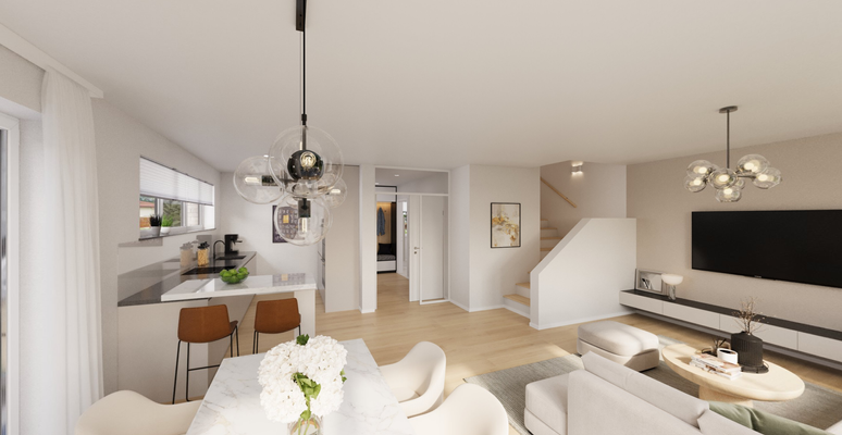 DREIZLER-Immobilien-Muenster-DHH-Küche-Wohnen