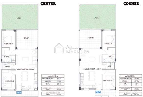 EG Wohnungen Center Corner