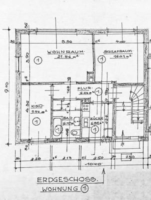 Wohnungsgrundriss