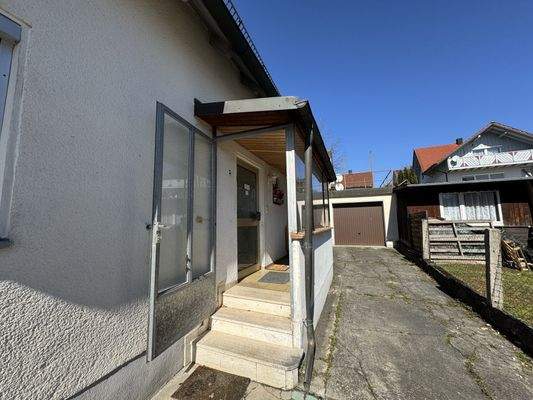 Vorbau Hauseingang