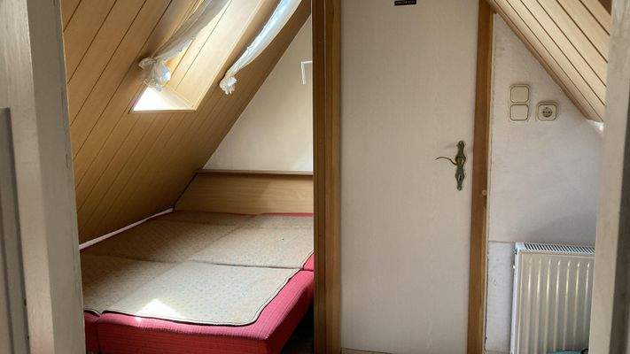 Gästezimmer im Spitzboden