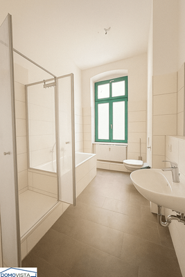 Bad mit Badezimmer und Dusche