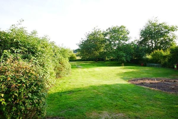 schöner Weitblick in den Garten