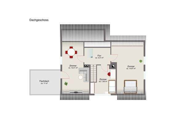 Grundriss Dachgeschoss