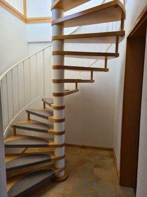 Wendeltreppe zur Galerie