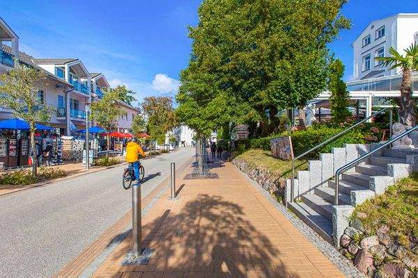 Strandstraße in Göhren