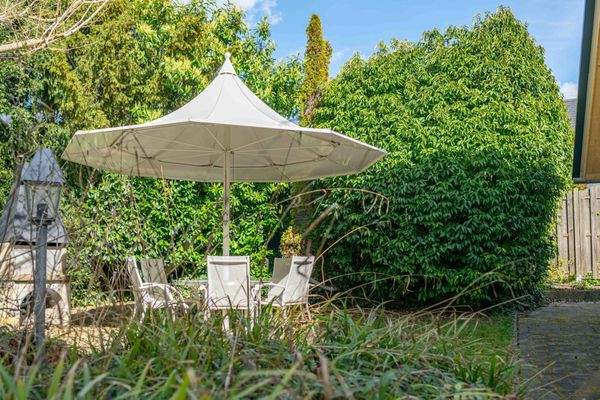 Sonnenterrasse an der Ostseite