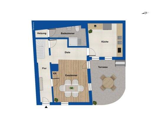 Grundriss Erdgeschoss