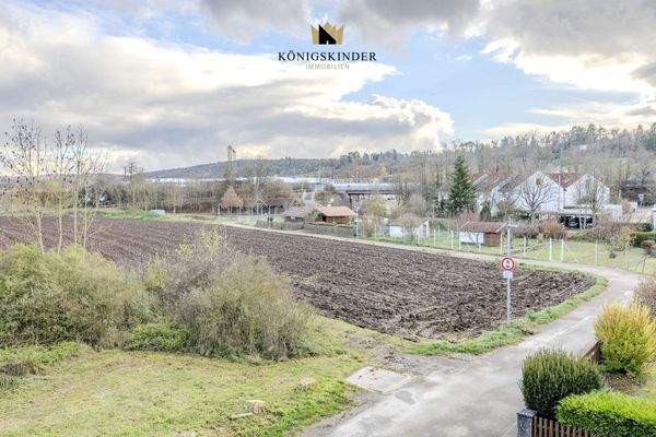 Blick aus dem Schlafzimmer