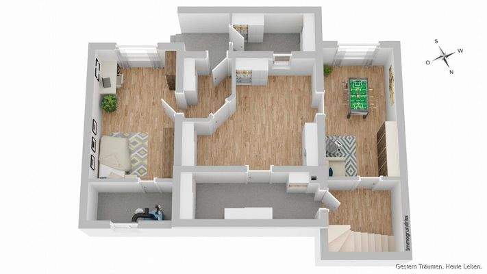 Grundriss Gartengeschoss