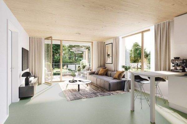 Visualisierung Wohnzimmer