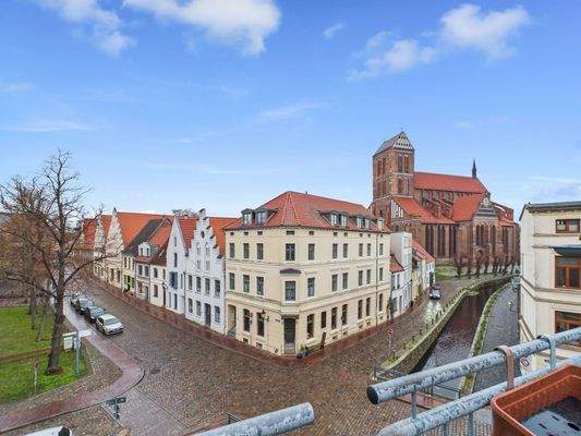 Blick von mög. Dachterasse