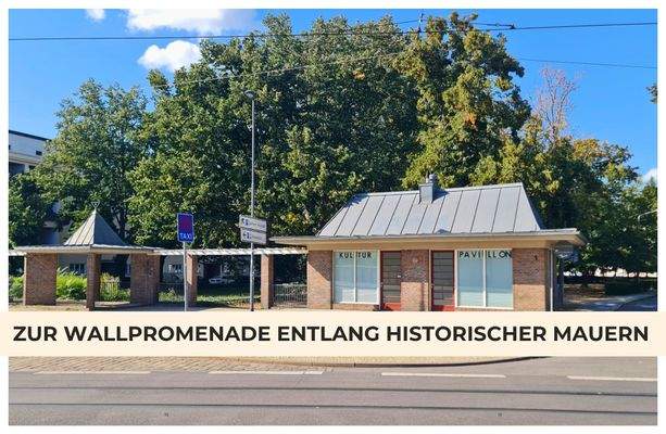 Zugang Wallpromenade in 300 m