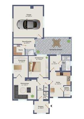 Grundriss Erdgeschoss