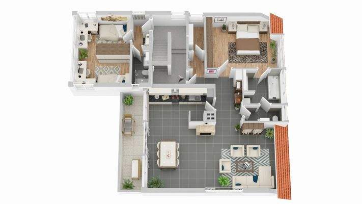 Grundriss 1. Obergeschoss