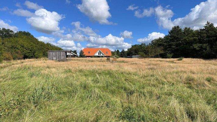 Grundstück von unten