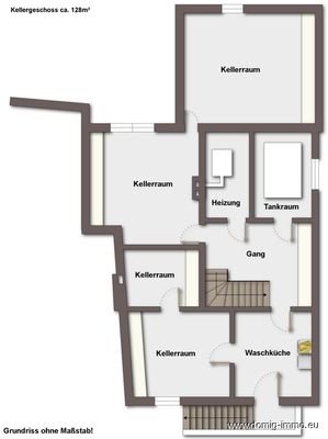 Grundriss Kellergeschoss