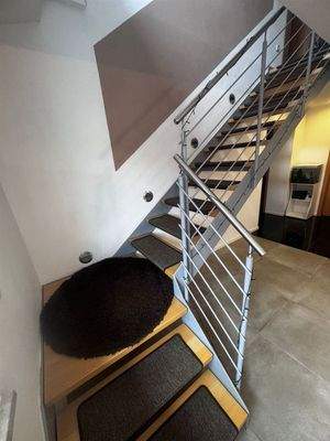 Moderner Treppenaufgang