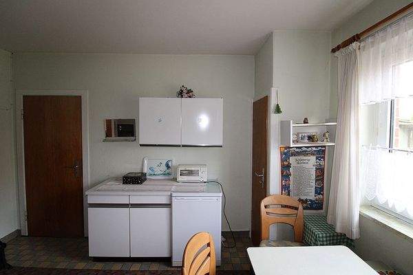 Praktische Speisekammer auch dabei