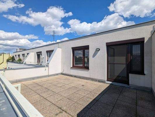 Zugang vom Wohn-Essbereich