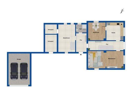 Grundriss Erdgeschoss