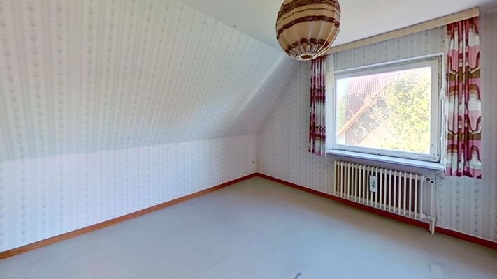 Schlafzimmer Teilansicht DG