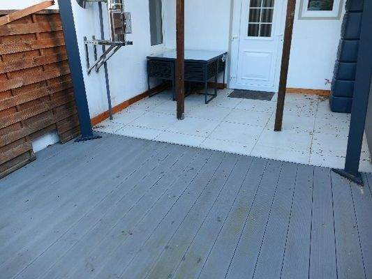 Ihr neuer Terrassenbereich