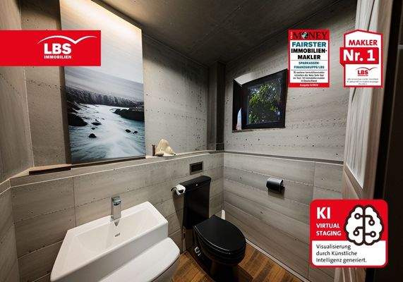 Tageslicht-Gäste-WC