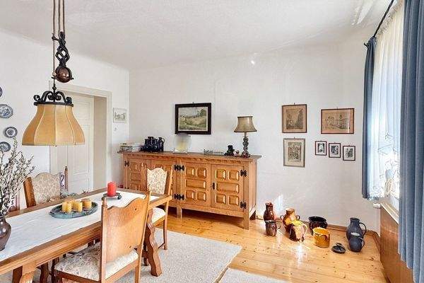 Essen im Obergeschoss