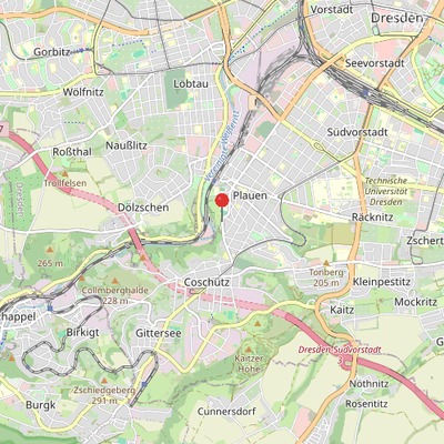 Dresden-Plauen, Coschützer Str.7