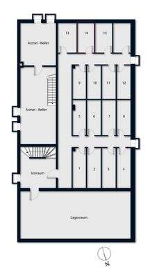 Grundriss Kellergeschoss