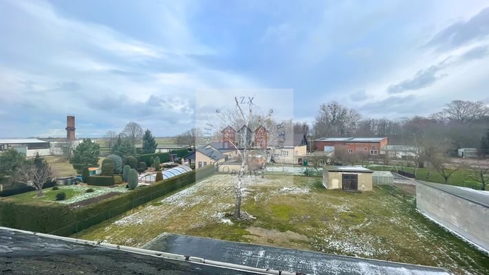 Ausblick aus DG-Wohnung