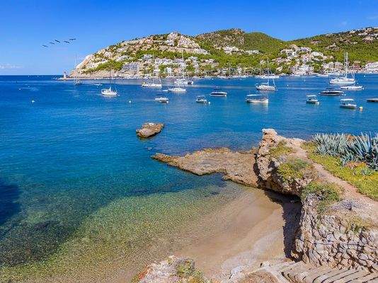 View of Andratx Harbour