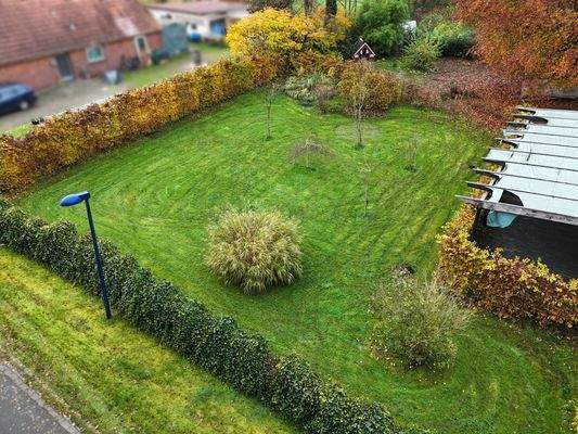 Luftbildaufnahme Grundstück