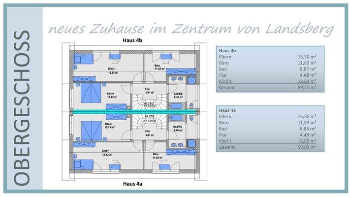 Grundriss Obergeschoss