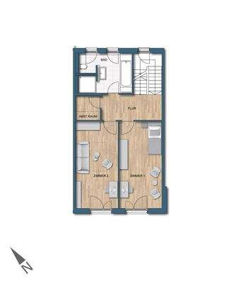 Grundriss Obergeschoss