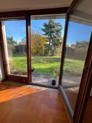 Wohnzimmer Gartenzugang