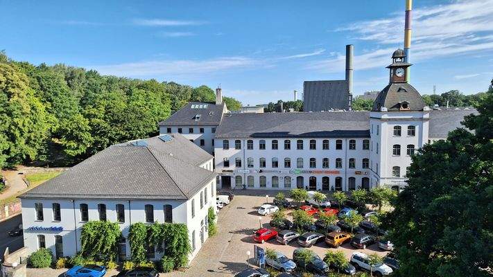 Blick vom Gebäude 1