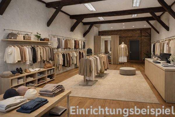 Einrichtungsbeispiel Modegeschäft