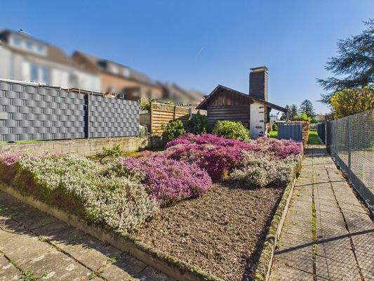 Garten hinteres Grundstück