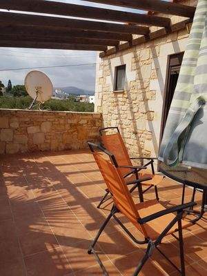 Kreta, Analipsi: Neubau - Haus aus traditionellem Stein nahe des Meeres zum Verkauf