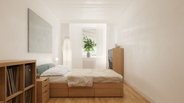 Schlafzimmer (Visualisierung)
