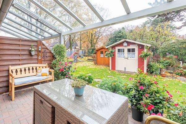 Überdachte Terrasse