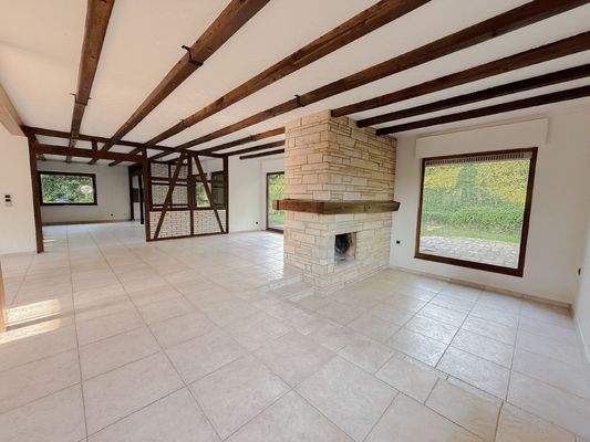 Impression Wohn-/Kaminbereich