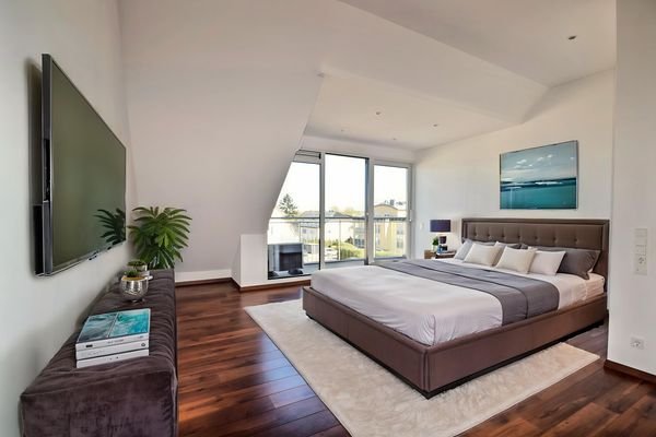 Schlafzimmer -Visualisiert
