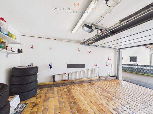 Garage mit Hauszugang