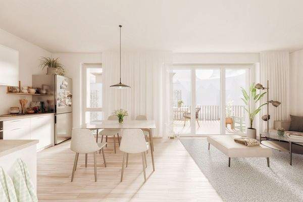 Lichtdurchflutetes Wohnzimmer mit Wohlfühlfaktor