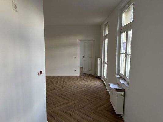 Blick von Küche in Wozi