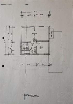 Grundriss 1. OG Whg. 2