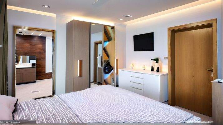 Beispielausstattung im Schlafzimmer